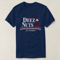 Écrous de Deez pour le T-shirt de président (bleu)