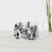 Écrous - et - carte de note de boulons (Devant)