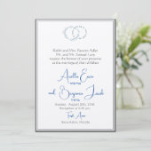 Ecru Double Frontière Charbonnière Cartes de Maria (Debout devant)