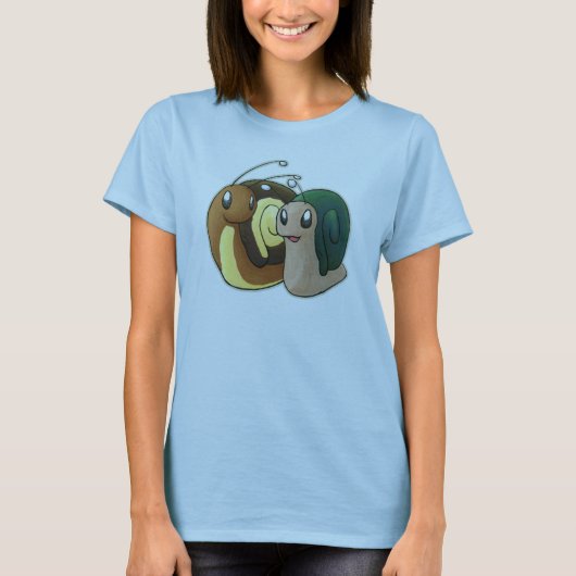 Ecru en Monty T-shirt (Voorkant)