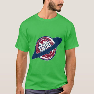 ECSU Eastern Connecticut State University Planet T-shirt