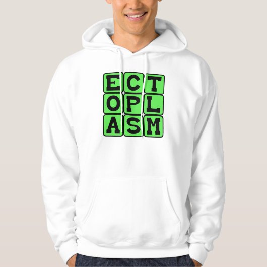 Ectoplasma, spook slijm hoodie (Voorkant)
