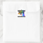 ECtshirt Ronde Sticker (Tas)