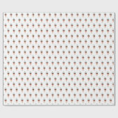 Ecu crème driestukskoekje roze prullenbak cadeaupapier (Vlak)