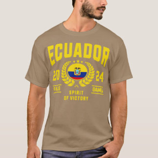 Ecuador 2024 Sportliefhebber T-shirt