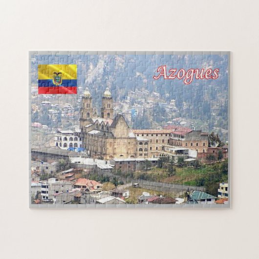 Ecuador - Azogues - Legpuzzel (Horizontaal)