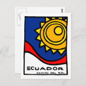 Ecuador Briefkaart (Voorkant / Achterkant)