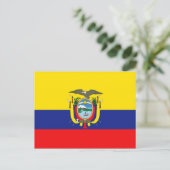 Ecuador Briefkaart (Staand voorkant)