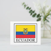 Ecuador Briefkaart (Staand voorkant)