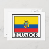 Ecuador Briefkaart (Voorkant / Achterkant)