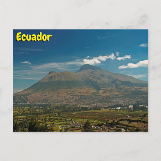 Ecuador Briefkaart (Voorkant)