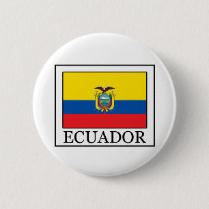 Ecuador-Button Ronde Button 5,7 Cm