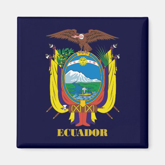 Ecuador COA Magneet (Voorkant)