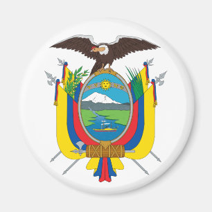 Ecuador Coat of Arms Magnet Magneet