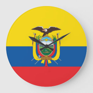 Ecuador (Ecuadoriaanse) Vlag Grote Klok