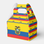 Ecuador Flag Bedankdoosjes (Achterkant)
