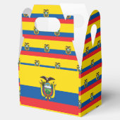 Ecuador Flag Bedankdoosjes (Geopend)