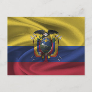 Ecuador Flag Briefkaart