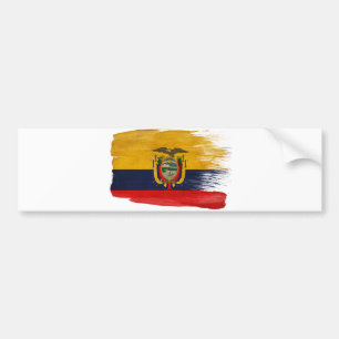 Ecuador Flag Bumpersticker