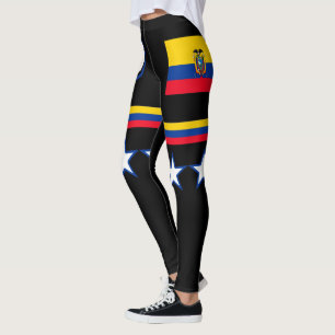 Ecuador Flag Leggings
