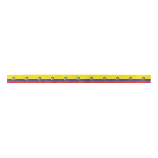 Ecuador Flag Lint (Voorkant)