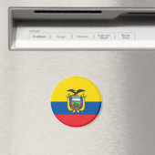 Ecuador Flag Magneet (Insitu (Vaatwasser))