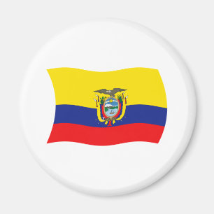 Ecuador Flag Magnet Magneet