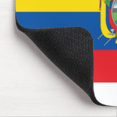Ecuador Flag Muismat (Hoek)