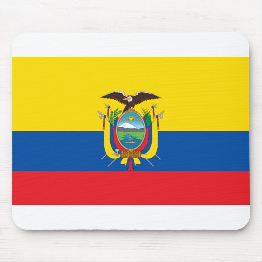 Ecuador Flag Muismat (Voorkant)