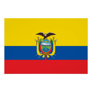 Ecuador Flag Perfect Poster
