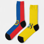 Ecuador Flag Sokken (Links)