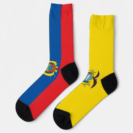 Ecuador Flag Sokken (Links)