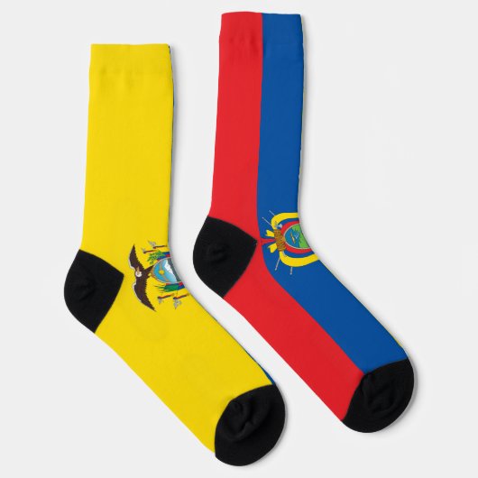 Ecuador Flag Sokken (Rechts)