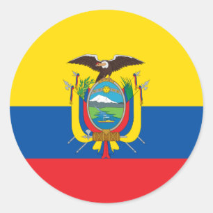 Ecuador Flag Sticker