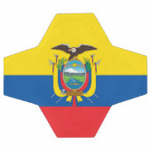 Ecuador Flag Voetbal (Enkel)
