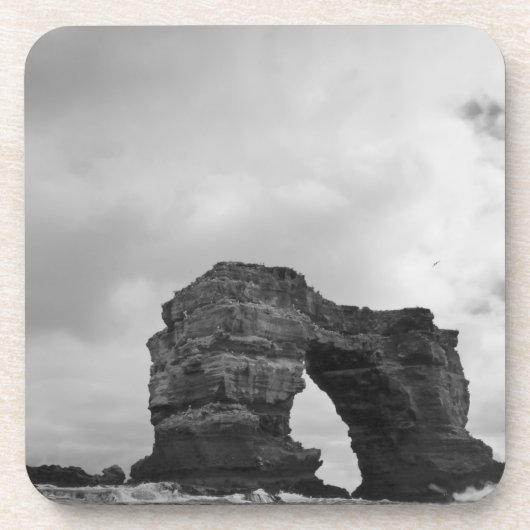 Ecuador, Galapagos, Darwin Island, Waves Onderzetter (Voorkant)