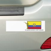 Ecuador Guayaquil North Mission CTR LDS Bumpersticker (Op auto)
