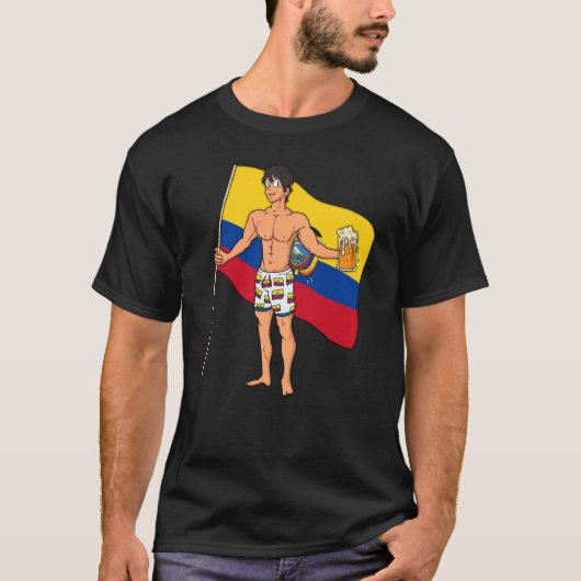Ecuador Hot Boy T-shirt (Voorkant)