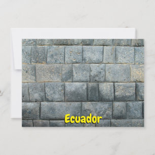 Ecuador Inca-wandkaart