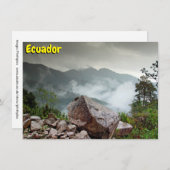 Ecuador-kaart (Voorkant / Achterkant)