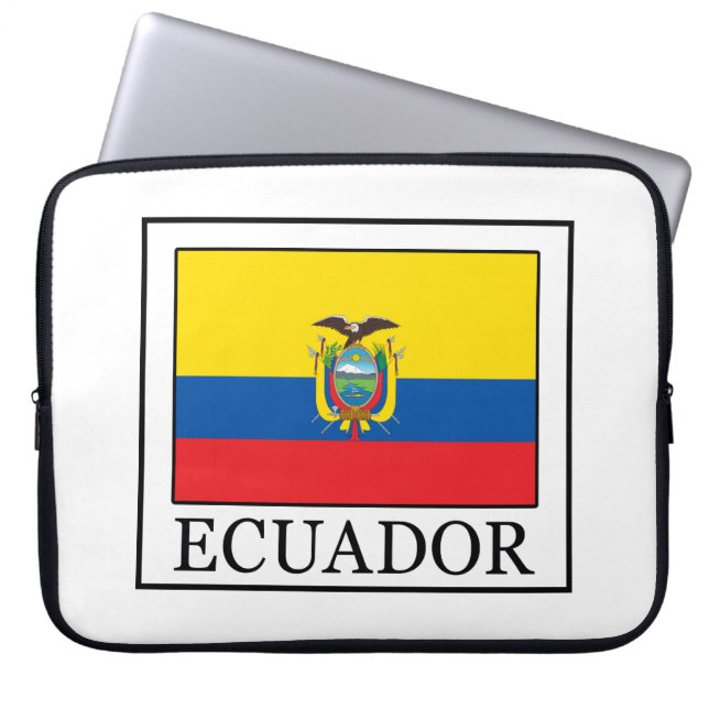 Ecuador Laptop Sleeve (Voorkant)