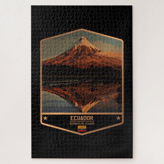 Ecuador Legpuzzel (Verticaal)