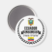 Ecuador Magneet (Voorkant / Achterkant)