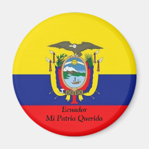 Ecuador Mi Patria Querida magnet Magneet