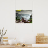 Ecuador Poster (Keuken)