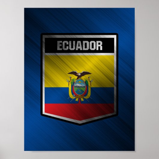 Ecuador Poster (Voorkant)