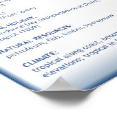 Ecuador Poster (Hoek)