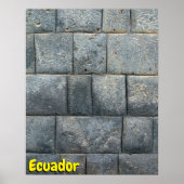Ecuador Poster (Voorkant)