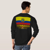 "Ecuador Pride" Shirten T-shirt (Achterkant volledig)
