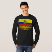 "Ecuador Pride" Shirten T-shirt (Voorkant volledig)